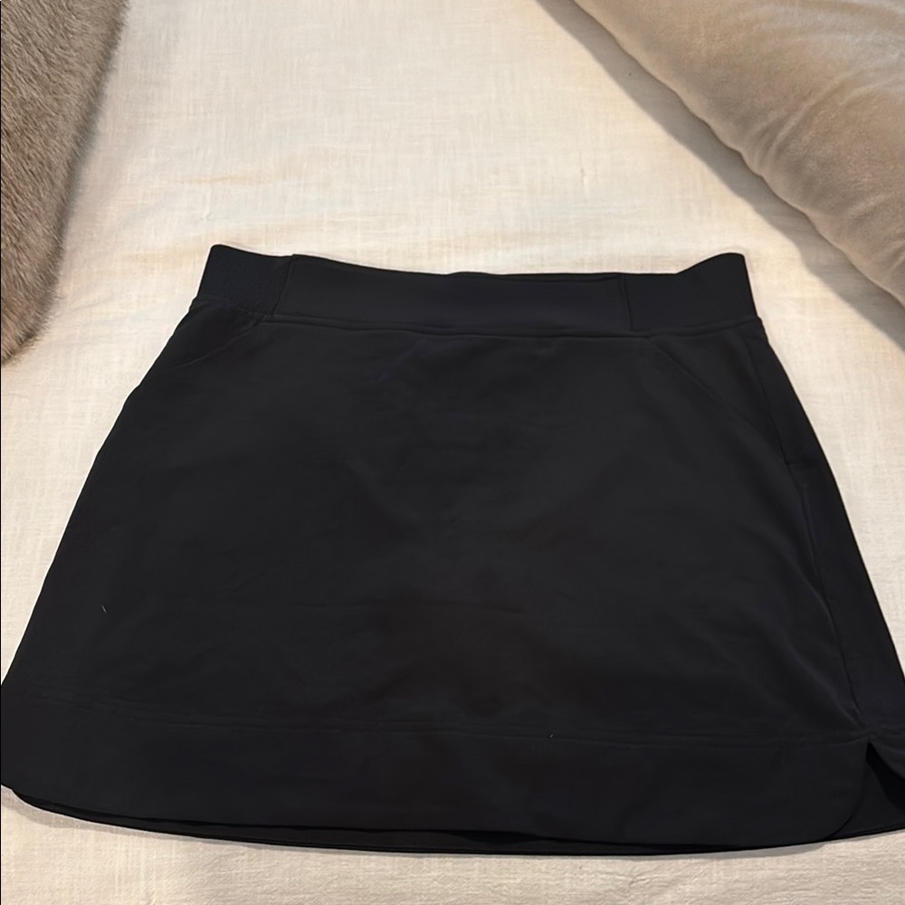 32 Degrees Black Ribbed Skirt